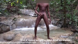 I Slowly Stroke and Choke my Monster Cock while I fantasise- (with Dirty Text)