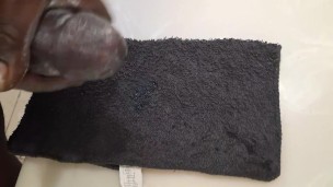 Quickie with big cum load