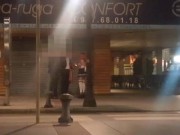 Redhead nerdy babe looks for dicks in public 6/16