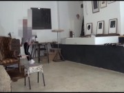 Blonde teen gets caught fucking for fame 1/16