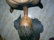 Suppose To Be Working At Home Quarantine Ebony Stepsister Started Dick Sucking 11/16