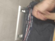 having an orgasm on my underwear