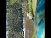 Public Outdoor Handjob With Spectators 3/16