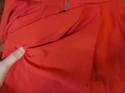 Bathroom fuck with family in the next room. We had to stay quiet! 12/16