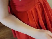 Bathroom fuck with family in the next room. We had to stay quiet! 3/16