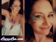 Body paint tease