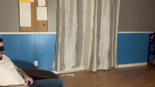 Step sister blindfolded brother to give him Valentine's Day ...