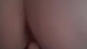Fuckin my dildo