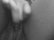 Ebony Stone let’s a random man tell her how to make herself cum. 16/16