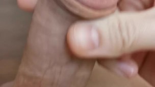 Morning Quickie POV Jacking Off my loose-cut cock