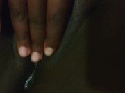 Creamy black pussy 7/16