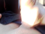 I make him Cum in the back of a crowded bus 9/16