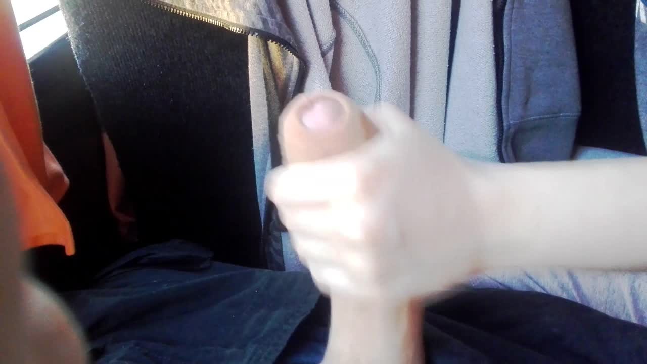 I make him Cum in the back of a crowded bus - RedTube