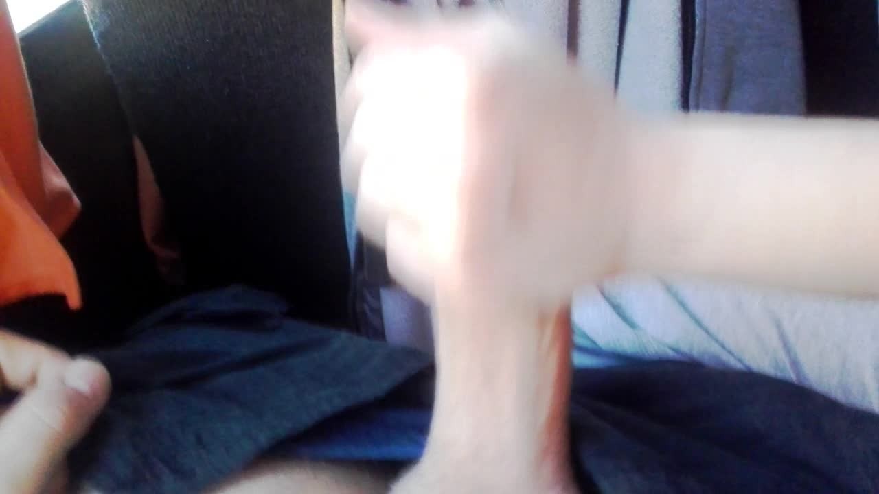 I make him Cum in the back of a crowded bus - RedTube