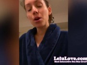 Homemade pornstart candid VLOG compilation sucks her toes & heels & catsuit & twerks her ass dancing JOI more... - Lelu Love 14/16