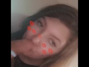 Sexy wife giving amazing blowjob! 3/16