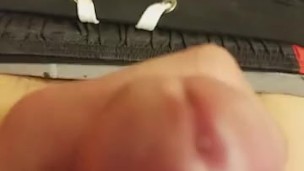 Jacking my cock 