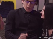 Nerdy boy was caught masturbating while preparing for exams 7/16