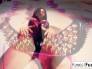 Kendall in a sexy tease with fetish feel 12/16