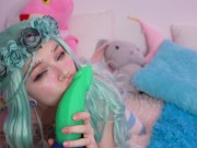 Horny Fairy Elf Sucks Dragon Toy so deep Karneli Bandi 9/16