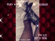 Heels fetish and boot worship 7/16