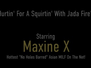 Hot Busty Maxine X And Beautiful Jada Fire Jet Twat Juice For Each Other!
