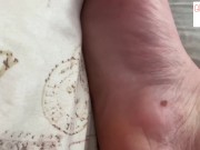 drawing petals on the moles of my feet ..foot fetish - glimpseofme