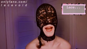LACED #15 Preview! SHUT UP, LACE! - Gagged, Bound, and Machine Milked! (Full: OF/LaceVoid)