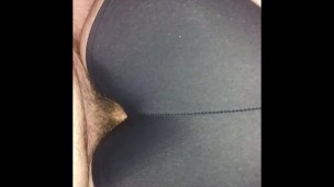 Ftm Black shorts ripped and fucked.