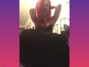 Redhead try’s striptease  - Screenshot 4 of 16 - Striptease