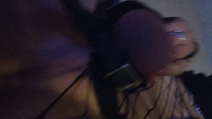 Stroking my cock