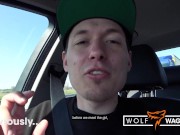 Casting fuck & cum in mouth for skinny slut Kitty Blair (PT 2)! WOLF WAGNER CASTING 2/16