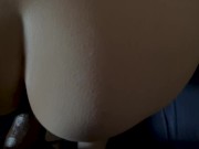 Жена первый раз пробует черный член и получает сперму в киску 16/16