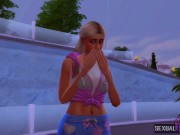 Lesbian Trio in Public. We are vicious - Sexual Hot Animations 2/16