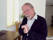 BANGBROS - Old Man Buries His Wrinkled Penis Deep Inside Kira Perez's Wet Puerto Rican Pussy 2/16