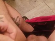 Hung Italian Playing Aroung