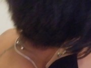 Licking my girlfriend's holes with passion. 3/16