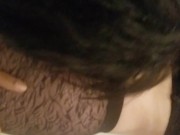 Licking my girlfriend's holes with passion. 5/16