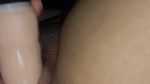 Llegando solita a chorros