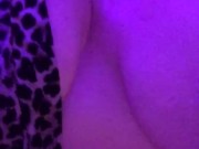 Big tited Milf  having fun play with her pussy 