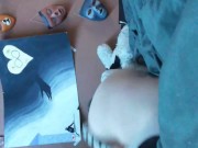 Milk maid bent over