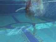 Long haired astonishing Latina babe Andreina underwater 3/16