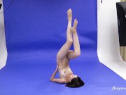 Galina Markova shows her flexible naked skills on camera 6/16