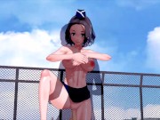 BAKEMONOGATARI TOOE GAEN STEWARDESS 3D HENTAI 8/16