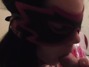 Сучка на поводке сосала и принимала сперму в киску - Screenshot 8 of 16 - Step Mom