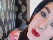 tattoo piercing babe humiliate you with salvia 14/16