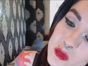 tattoo piercing babe humiliate you with salvia 15/16
