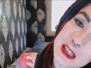 tattoo piercing babe humiliate you with salvia 8/16