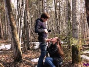 Girl Sensual Sucking and Fuck during Photo Session - Creampie 8/16