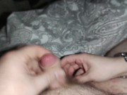 My long pointy nails make his little dick so hard *cumblast* 13/16